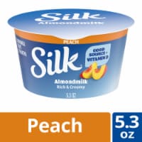 Silk Peach Dairy Free Almond Milk Yogurt Cup