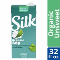 Silk Protein Unsweetened Organic Soymilk