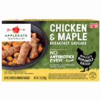 Applegate Natural Chicken & Maple Frozen Breakfast Sausage Perspective: Main