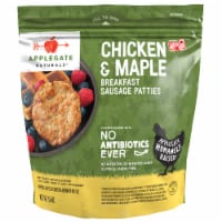 Applegate Natural Chicken & Maple Frozen Breakfast Sausage Patties Perspective: Main