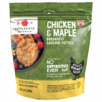 Applegate Natural Chicken & Maple Frozen Breakfast Sausage Patties