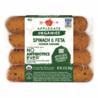 Applegate Organic Spinach & Feta Chicken Sausage Perspective: Main