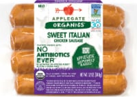 Applegate Organic Sweet Italian Chicken Sausage Perspective: Main