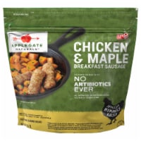 Applegate Natural Chicken & Maple Frozen Breakfast Sausage Perspective: Main