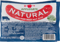 Applegate The Super Natural Uncured Beef Hot Dogs Perspective: Main