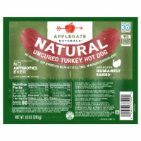 Applegate Natural Uncured Turkey Hot Dog Perspective: Main