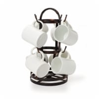 Mikasa Gourmet Basics Rotating Mug Tree Perspective: Main