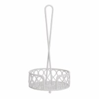 Mikasa® Victorian Loop Paper Towel Holder - White Perspective: Main