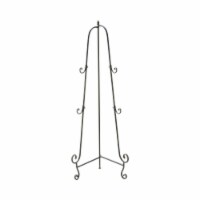 Tripar International 20506 Multi-Picture Floor Easel with Adjustable Brackets, Black - Metal