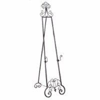 Tripar 58800 69 in. Mahogany Metal Floor Easel
