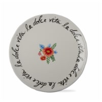 La Dolce Vita Round Dinnerware Serving Tray Platter