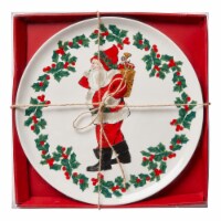 Tis Season Santa Cookies Platter