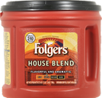 Folgers House Blend Medium Roast Ground Coffee Perspective: Main