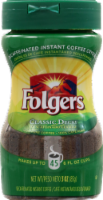 Folgers Classic Decaffeinated Instant Coffee Crystals Perspective: Main