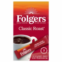 Folgers Classic Roast Instant Coffee Crystals Packets