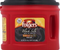 Folgers Black Silk Dark Roast Ground Coffee