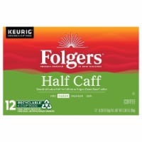 Folgers® Half Caff Medium Roast K-Cup® Coffee Pods Perspective: Main
