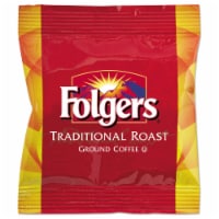 Folgers Ground Coffee Fraction Packs Traditional Roast 2oz 42/Carton 63006