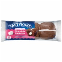 Tastykake® Cream Filled Chocolate Cupcakes Perspective: Main