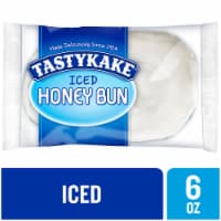 Tastykake Iced Honey Bun Individually Wrapped Pastry Snack