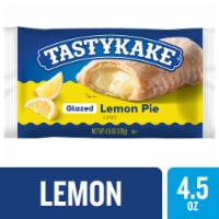 Tastykake Glazed Lemon Pie Individually Wrapped Snack Fruit Pie