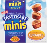 Tastykake Minis Peanut Butter Swirly Cupkakes Perspective: Main