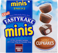 Tastykake® Minis Chocolate Swirly Cupkakes Perspective: Main