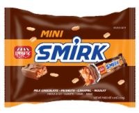 Paskesz Mini Smirk Milk Chocolate Candy Bars Perspective: Main