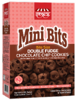 Paskesz® Mini Bits Bite Size Double Fudge Chocolate Chip Cookies Perspective: Main