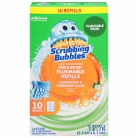 Scrubbing Bubbles® Fresh Brush® Citrus Flushable Refills Perspective: Main