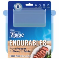 Ziploc® Endurables™ Medium Pouch Reusable Silicone Press To Seal Food Storage Container