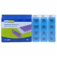 Ezy Dose® 7 Day X4 Large Medtime Planner® Perspective: Main