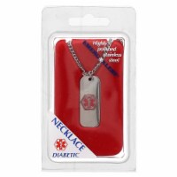 Emerge-Alert® Apothecary Diabetic Necklace Perspective: Main