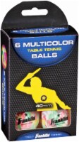 Franklin 40mm 1 Star Table Tennis Balls - Tie Dye Perspective: Main