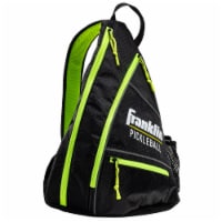 Franklin Pickeball U.S. Open Sling Bag - Black / Green Perspective: Main