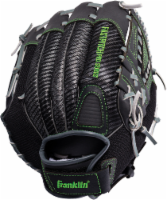 Franklin Fastpitch Pro Series Right-Handed Softball Fielding Glove - Black/Lime Perspective: Main