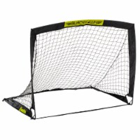 Franklin Blackhawk Soccer Goal - Black/Yellow