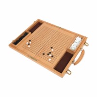 John N. Hansen Co. Deluxe Wood Go Game Set