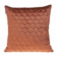 Parkland Collection Bazyli Transitional Burnt Orange Throw Pillow