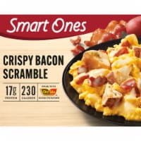 Smart Ones Crispy Bacon Scramble Frozen Meal, Box Perspective: Main