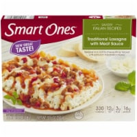 Smart Ones Traditional Lasagna with Meat Sauce & Mozzarella Cheese Frozen Meal, Box Perspective: Main