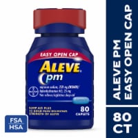Aleve® PM Pain Relief Plus Sleep Aid in Easy Open Arthrtitis Cap Perspective: Main