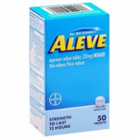 Aleve Naproxen Sodium Pain Reliever/Fever Reducer Tablets 220mg