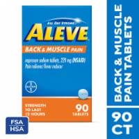 Aleve® Back and Muscle Fever Reducer/Pain Reliever Caplets
