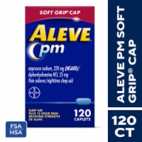 Aleve PM Soft Grip Cap Pain Reliever & Nighttime Sleep-Aid Caplets