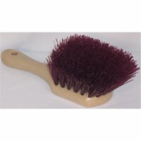 D.Q.B Industries 461950016 11648 8 in. Polypropylene Utility Scrub Brush, Maroon