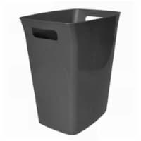 HMS 2159HFT-75BLK 6 Gallon Waste Basket -Black Pack Of 6