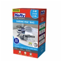 Hefty® Shrink-Pak™ Medium Large & Extra Large Bags Perspective: Main