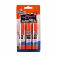 Elmer S Washable Disappearing Purple School Glue Sticks, 3 Ct.