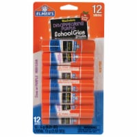 Glue Sticks Clear, 0.28oz, 12 ct